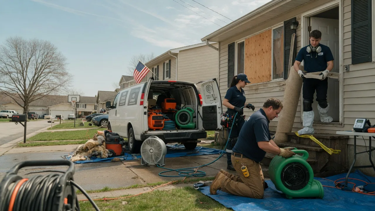 Water Damage Restoration in Cunningham, KS near me